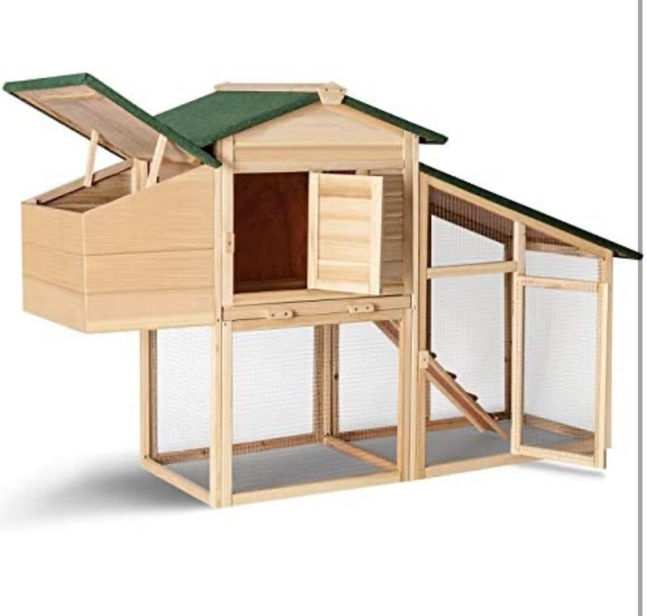 Gabbie, trasporto & Sicurezza: Hühnerstall mit Legenest, aus Holz – Nuovo e nell'imballaggio originale da Amriswil venduto da JaJa-Express 7