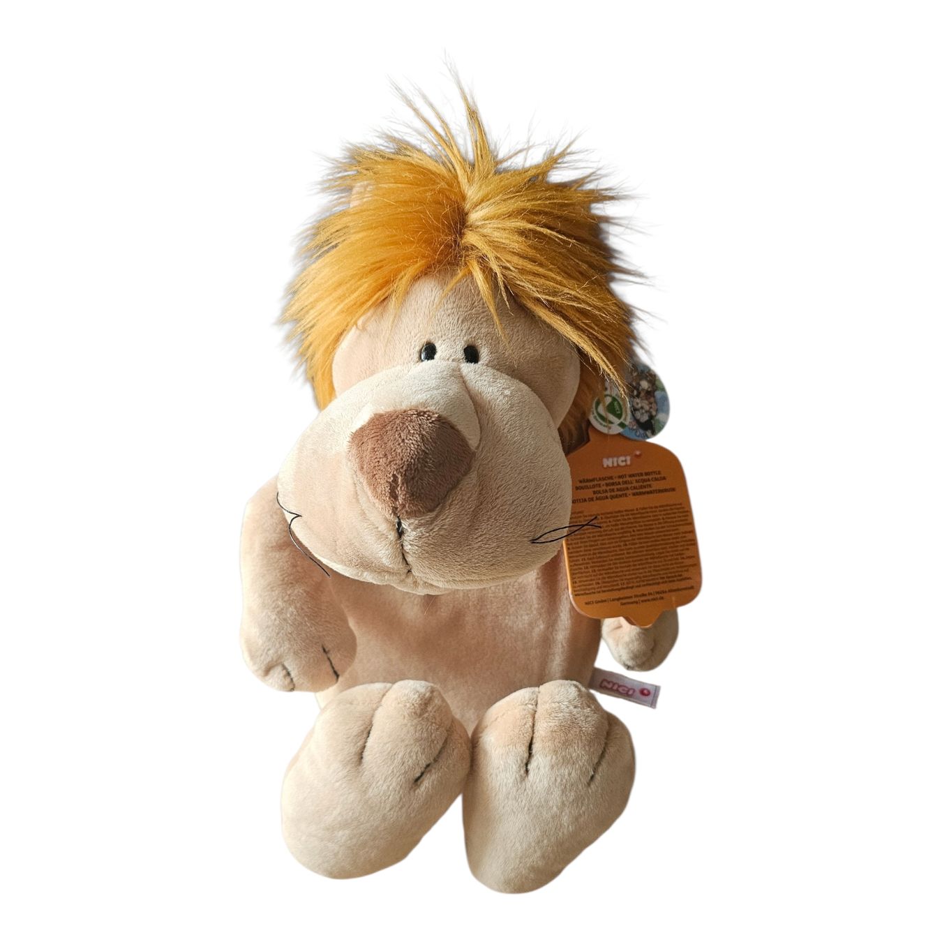 Nici Sonstige antike Technik & Geräte: Nici Waermetier "Loewe" mit Waermeflasche, Top Zustand! – Neu (gemäss Beschreibung) aus Langenthal von SecondChanceShop