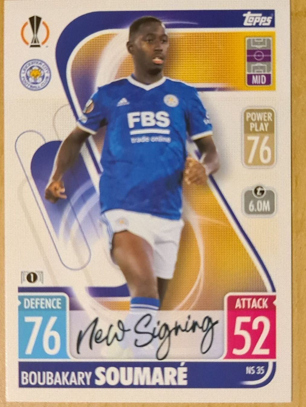 Topps Carte collezionabili: Topps Match Attax NS 35 – Usato da Dintikon venduto da Prime-shop