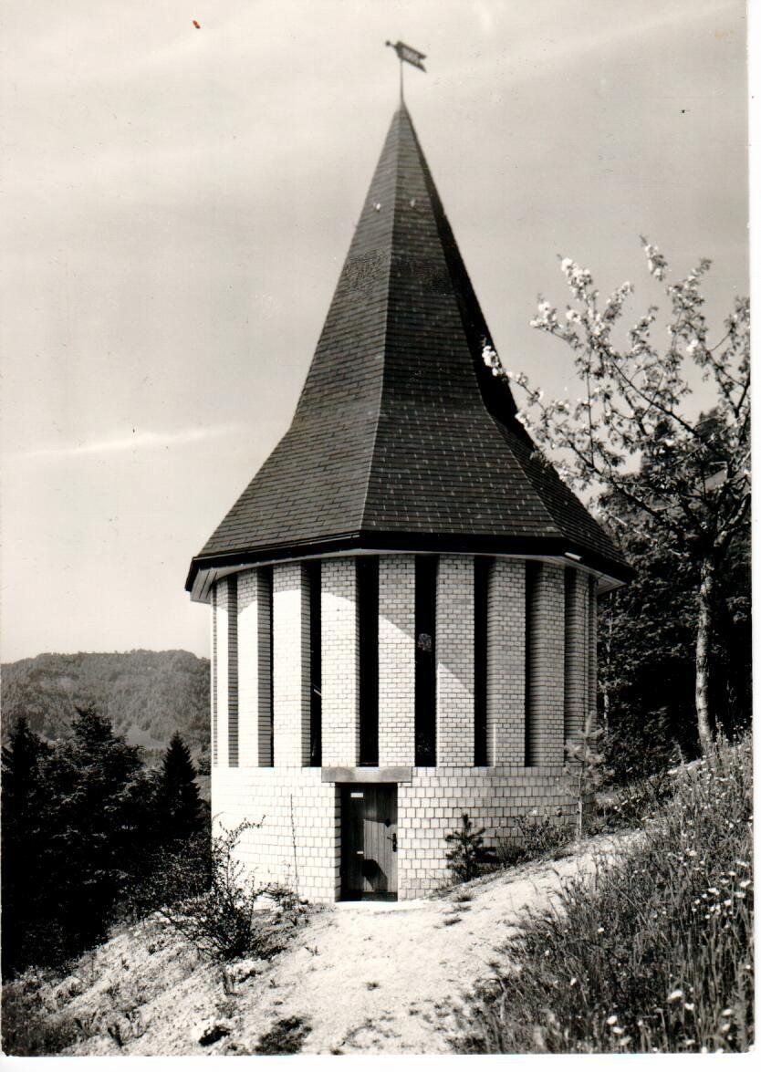 Cartoline postali: Albert Schweitzer Gedächtnisturm - Libingen – Usato da Wolhusen venduto da Curver9