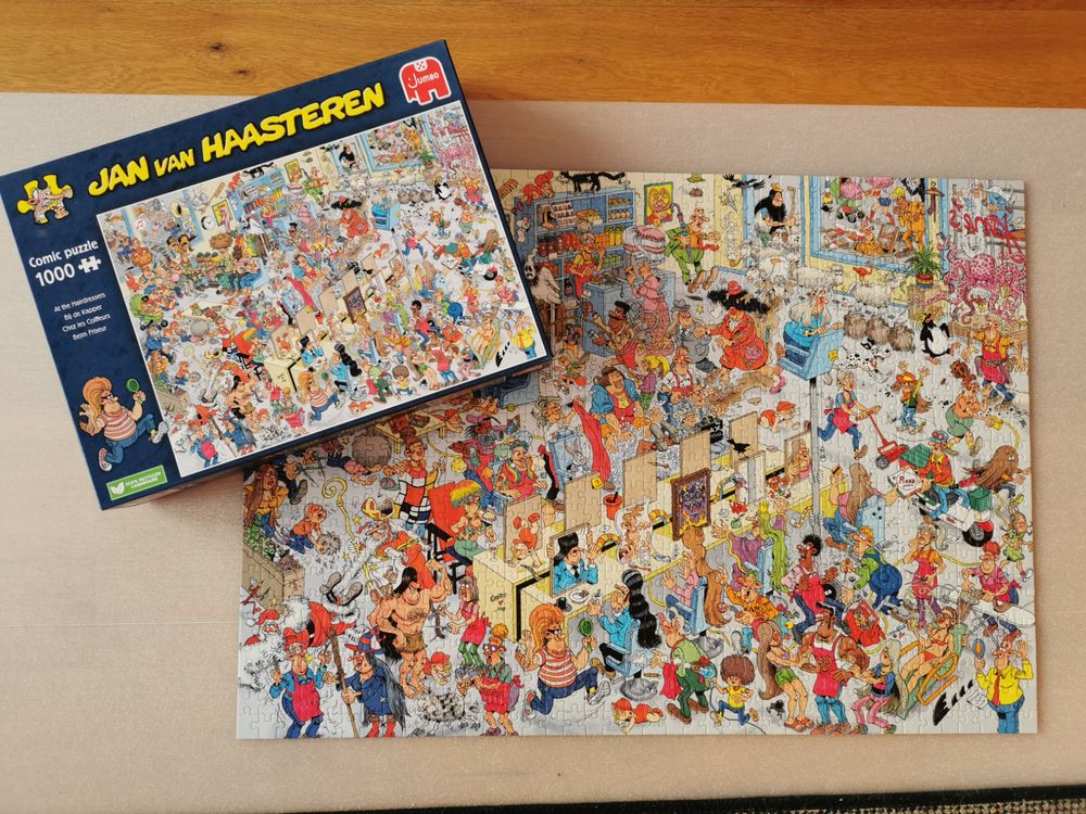 Puzzle Jan van Haasteren beim Friseur Kaufen auf Ricardo