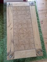 Couchtisch Holz Glas Sumpfeiche