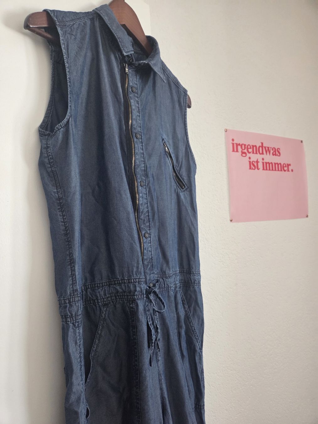 Sisley Tute: Jumpsuit Denim Kurzarm von Sisley – Usato da Kriens venduto da Nats1