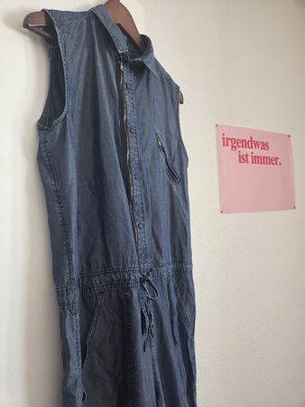 Jumpsuit Denim Kurzarm von Sisley