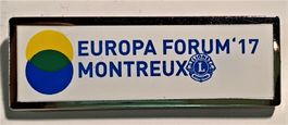 N446 - Pin Lions Club International - Euro Forum Montreux 17
