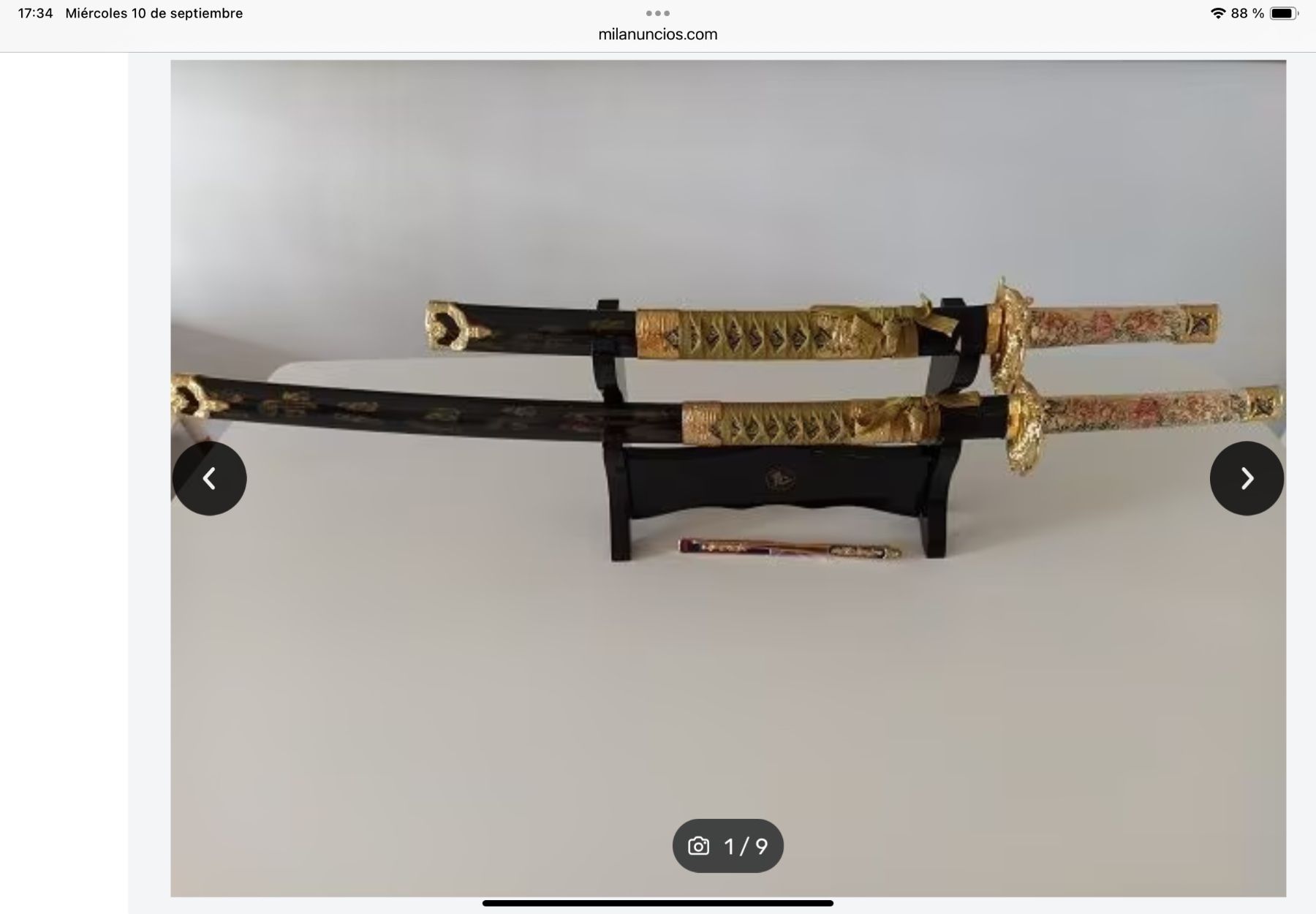 Arte internazionale: Katana Toledos – Usato da Zürich venduto da Assia74 2