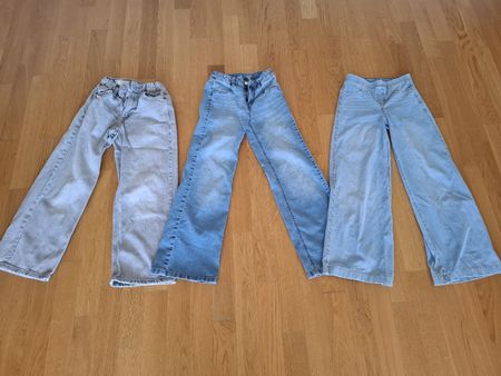 3 Jeans Set H&M Zara C&A Grösse 140 guter Zustand