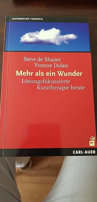Libri: Steve de Shazer - Mehr als nur ein Wunder – Usato da Dürnten venduto da BAschwanden