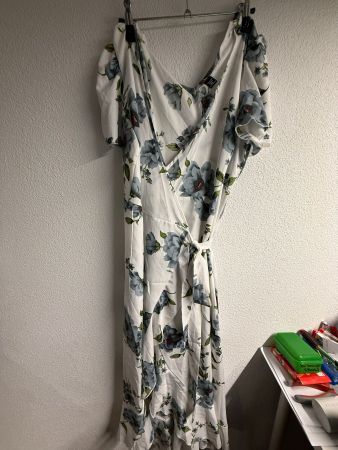 Ein Wickelkleid