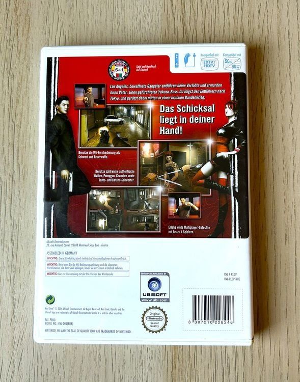 Nintendo Spiele: Red Steel Nintendo Wii – Gebraucht aus St. Gallen von Alpine.Arcade 1