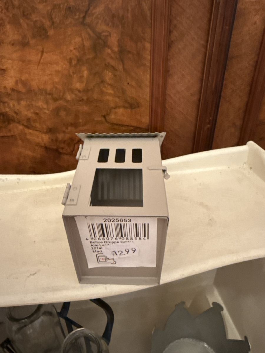Tutte le decorazioni: Kleines Windlicht Metall – Usato da Schaffhausen venduto da Ibag 2