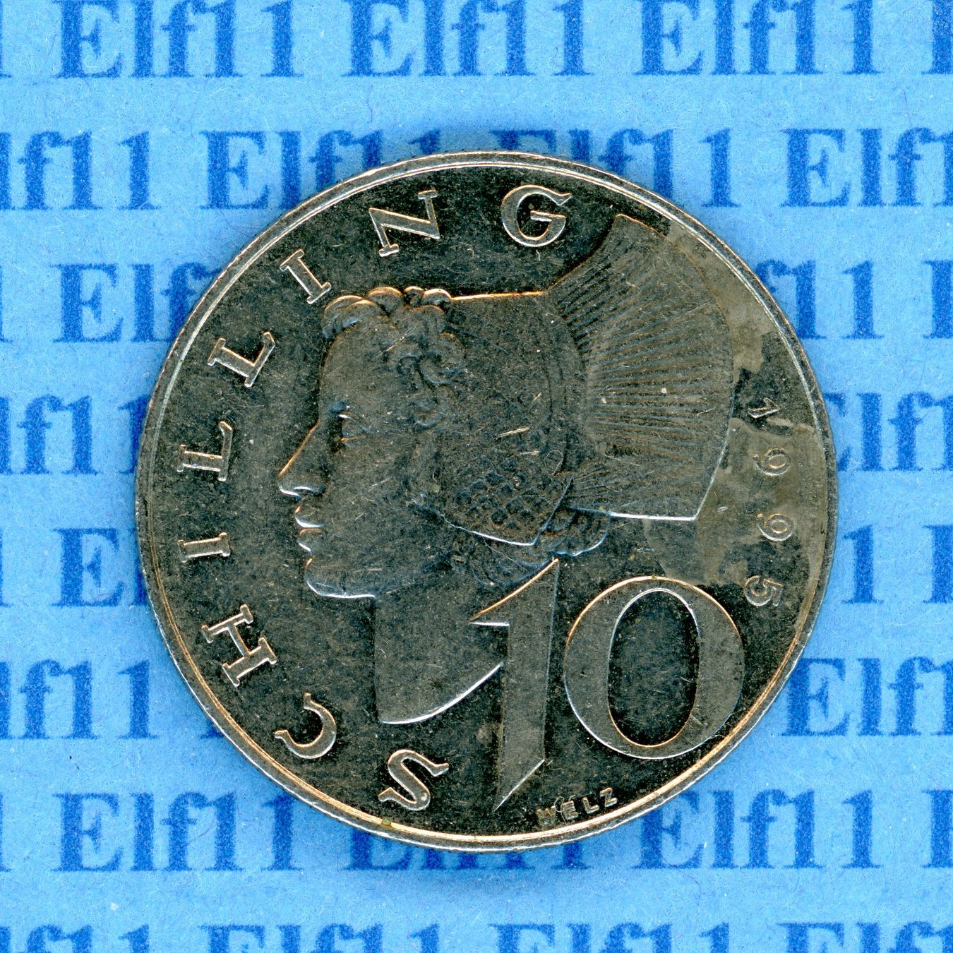 Tutti le monete: ATS__10.00 1995 vz 10 Schilling – Usato da Widnau venduto da Elf11