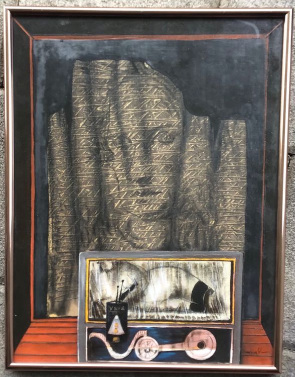 Vanni RINALDI (XX) Mischtecknik Collage Kaufen auf Ricardo