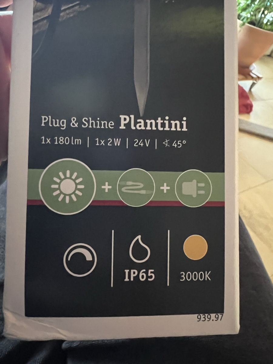 Paulmann Lampade: Neue Paulmann Gartenleuchte Plug & Shine – Nuovo e nell'imballaggio originale da Kallnach venduto da sta_sy57 5