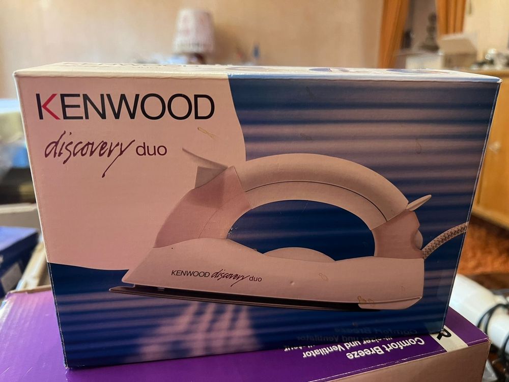 Fer à Repasser De Voyage Kenwood Discovery Duo ST60A – Vintage – Occasion Bon état