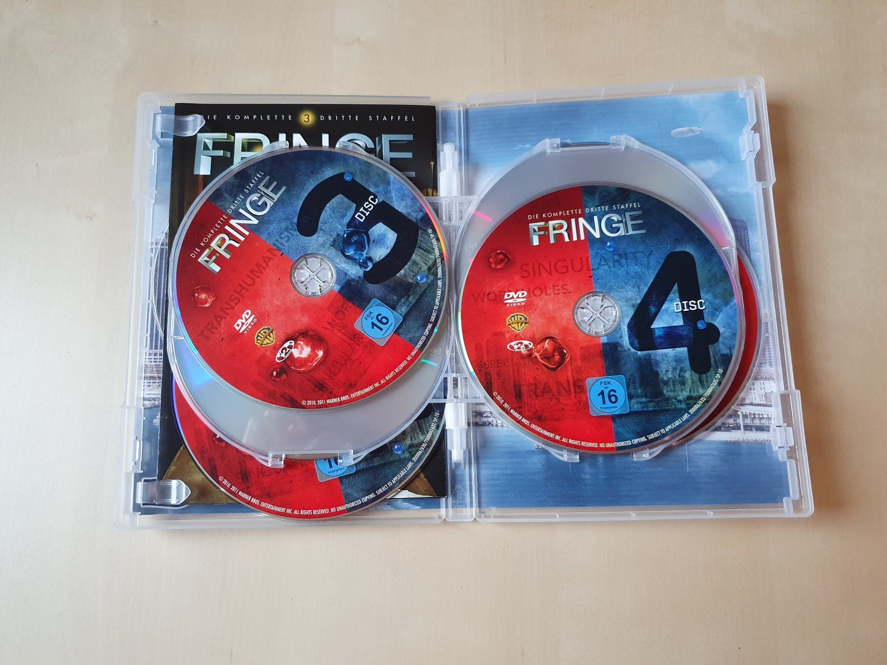 Tutti i DVDs: Fringe dritte Staffel – Usato da Stansstad venduto da collectorsshop 2