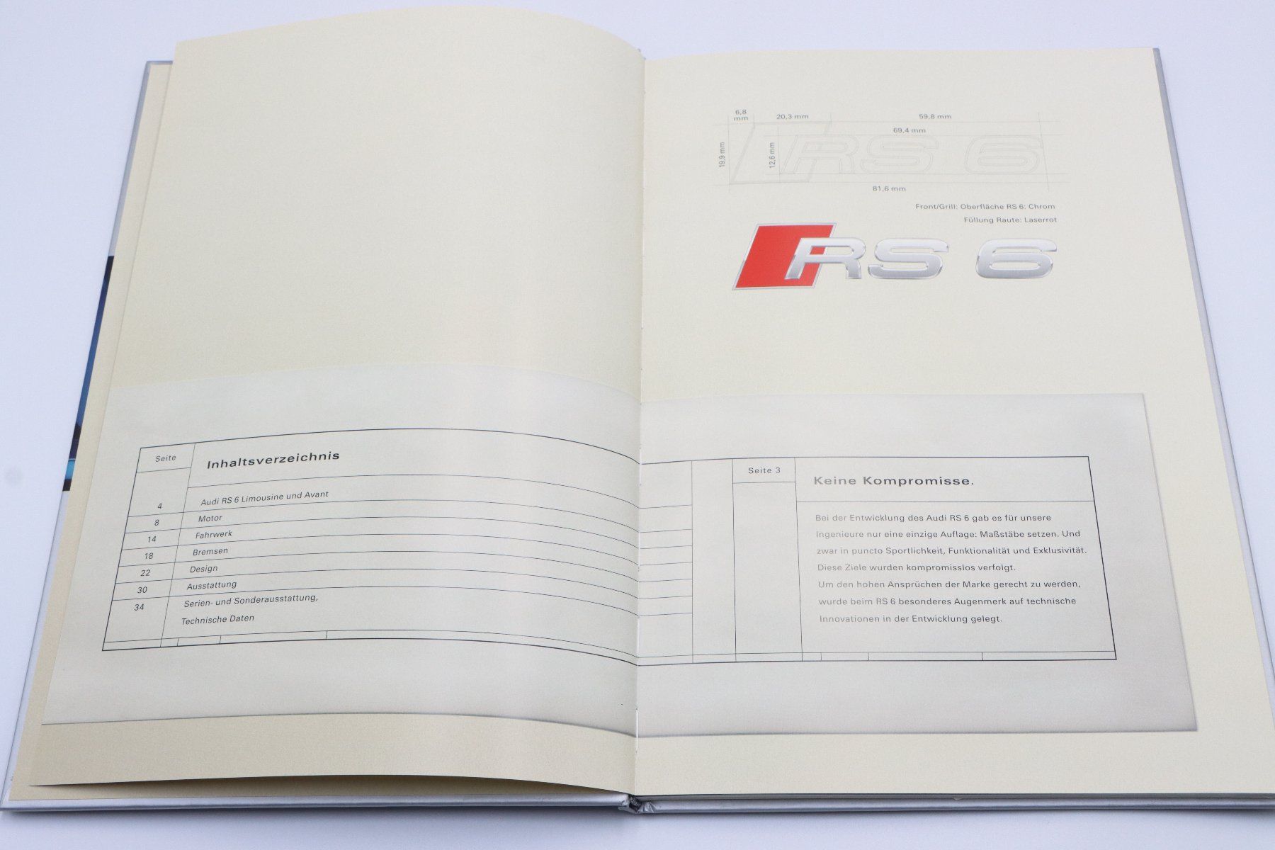 Audi Documenti: Audi RS6 C5 2000 Hardcover Prospekt + Preisliste – Usato da Bühl b.Aarberg venduto da Collectorpassions 2
