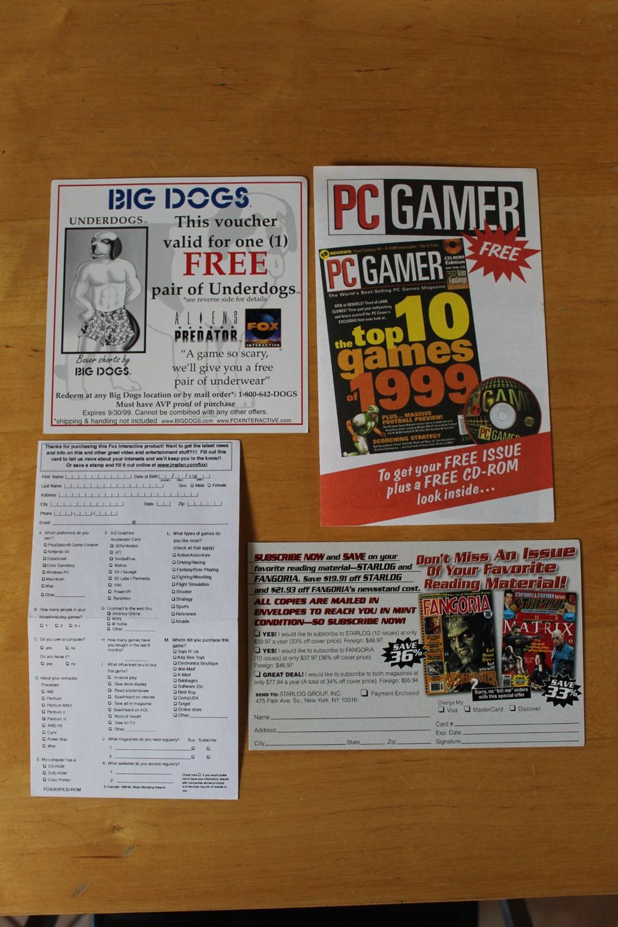 Spiele: Aliens VS Predator PC CD-ROM Big Box Edition US Version – Gebraucht aus Saignelégier von Chocobarde 5