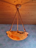 Antike Lampe aus Alabaster