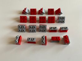 LEGO - DIVERSE - GRAU - ROTE - GELENKE