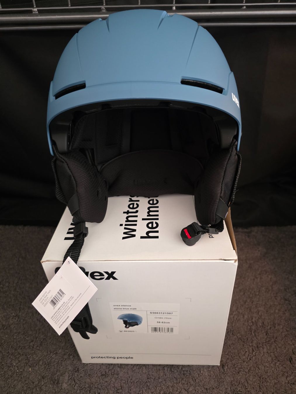 Uvex Helme: Uvex Stance Skihelm, Gr. 58-62cm, Neu – Neu und originalverpackt aus Reiden von Drangov