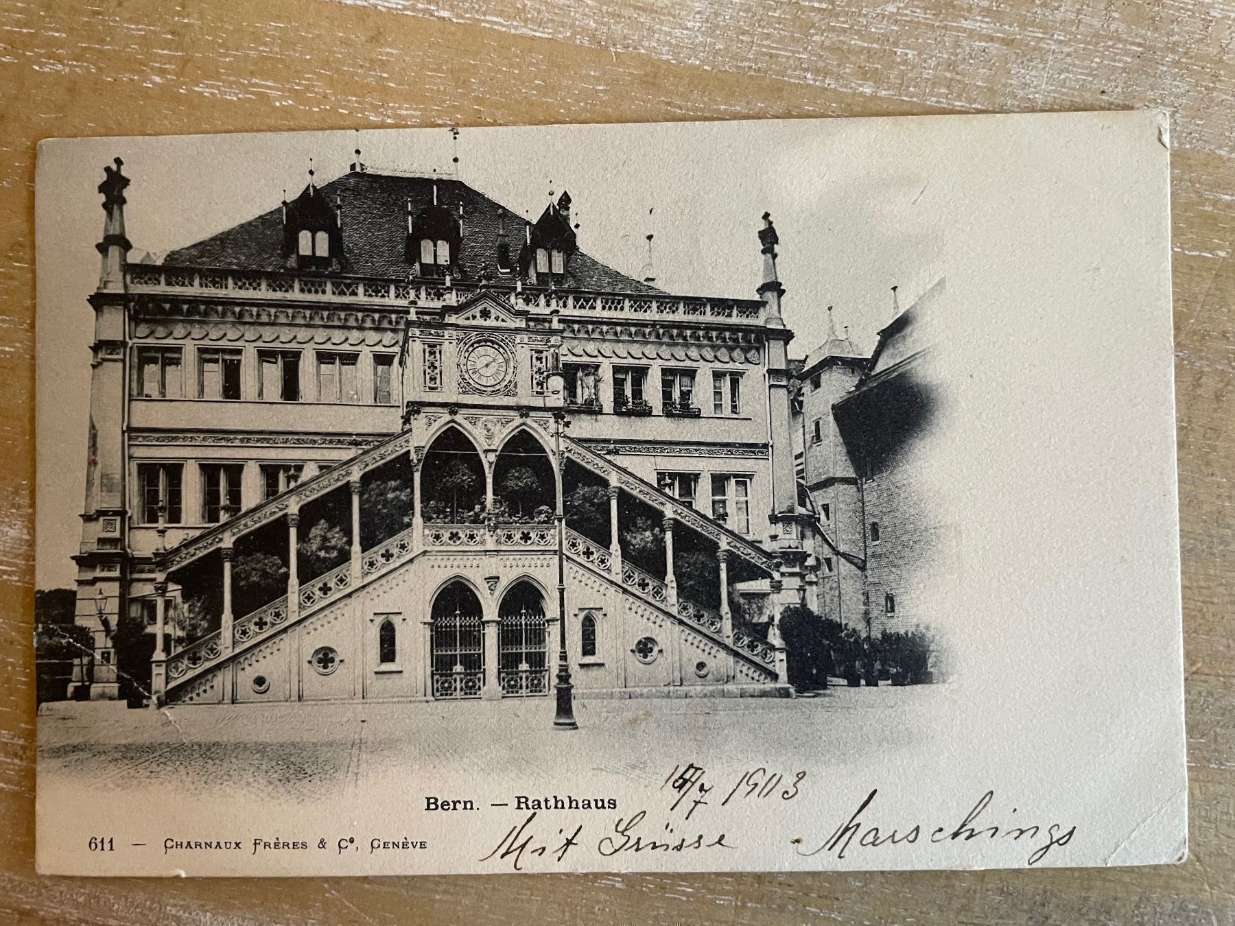 Cartoline postali: Postkarte Bern – Usato da Bern venduto da Dafi7