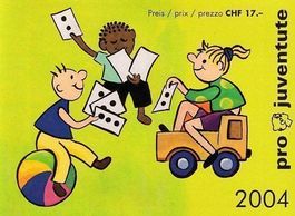 Markenheft Pro Juventute 2004  ungestempelt