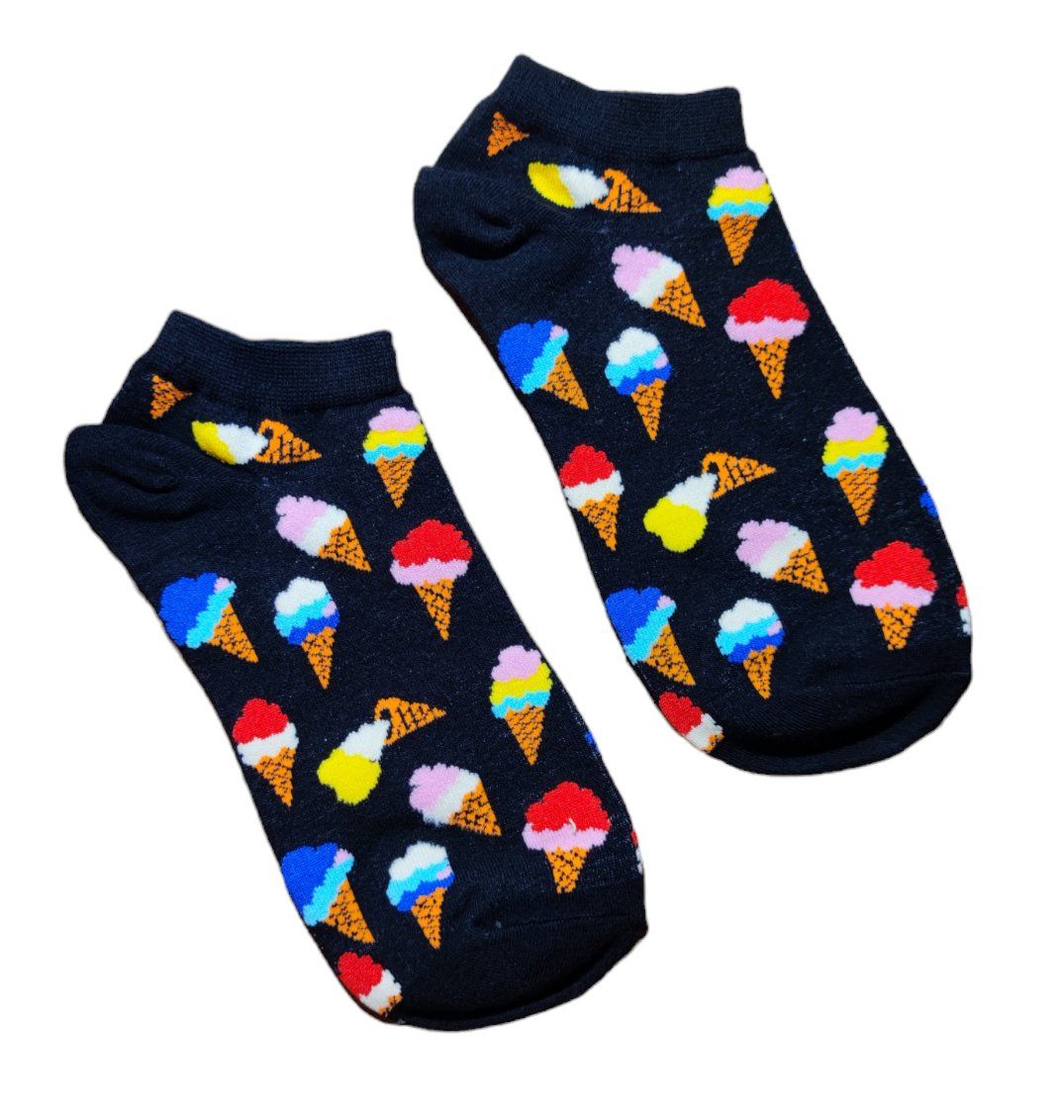 Calze: Sneaker-Socken Glace / Sommer / Ice Cream – Nuovo e nell'imballaggio originale da Zürich venduto da amysmith