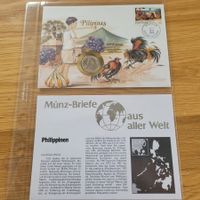 Münzbrief Lettre Monnaie Pilipinas 1986