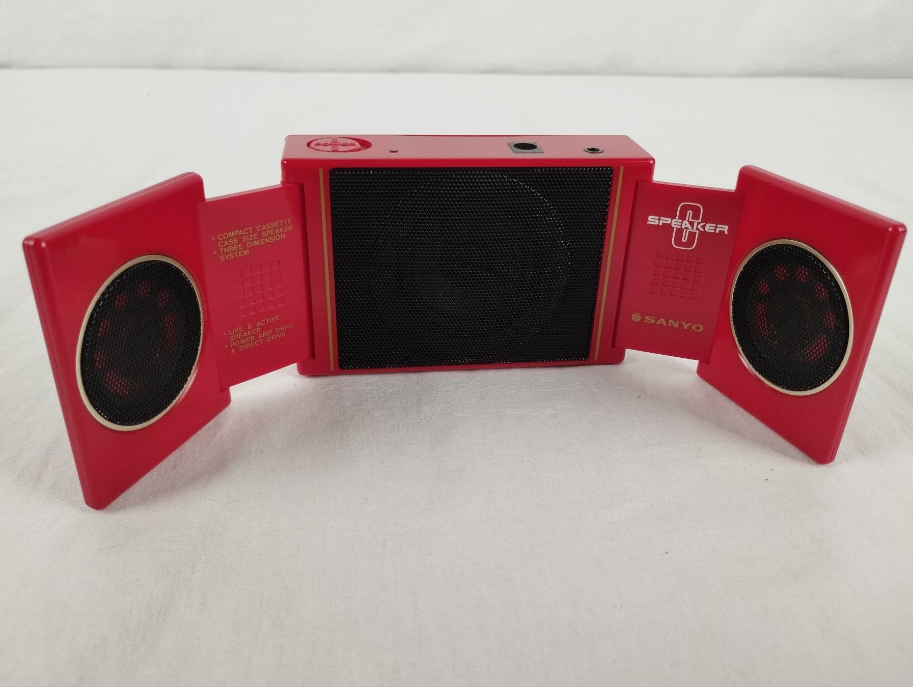 Sanyo Casse acustiche: SANYO Super-Compact Booster Speaker System MSP-5 – Usato da Schübelbach venduto da Restwert_Schubelbach