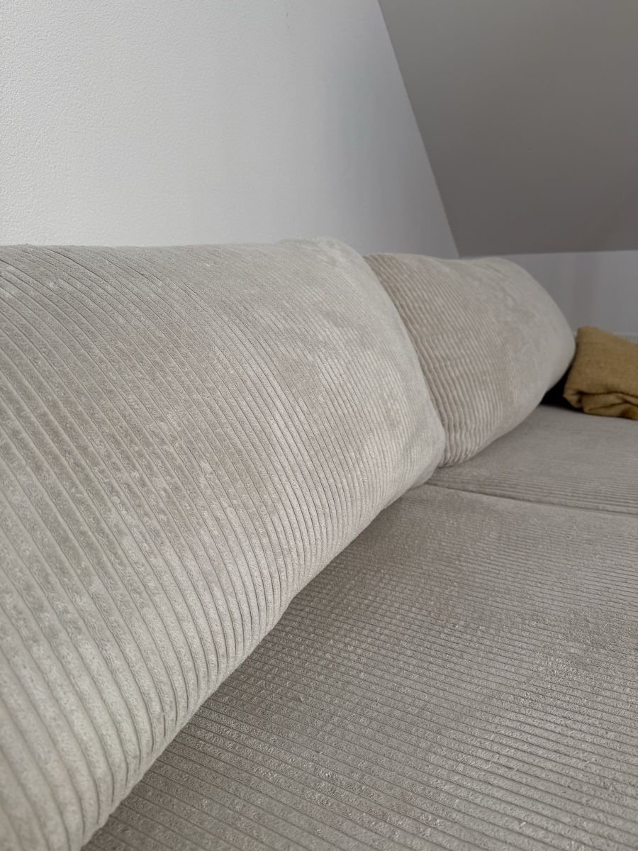 Sofas: Ecksofa Cord Beige  – Gebraucht aus Wängi von lab_zbk5 3