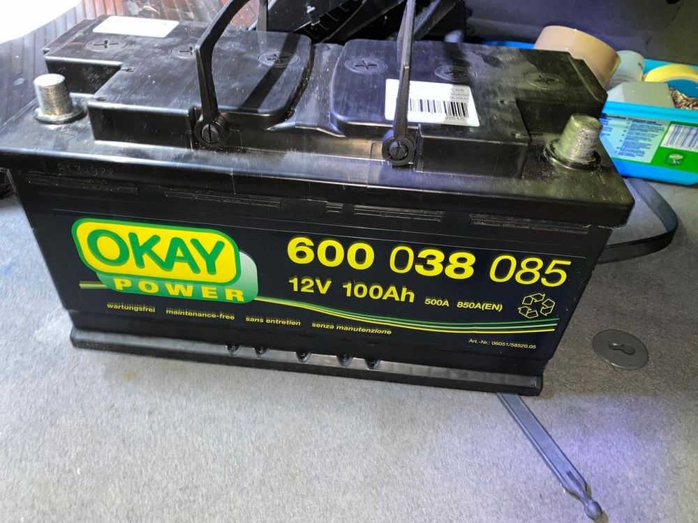 Starterbatterie OKAY Power 44Ah/400A kaufen - Auto Zubehör - LANDI