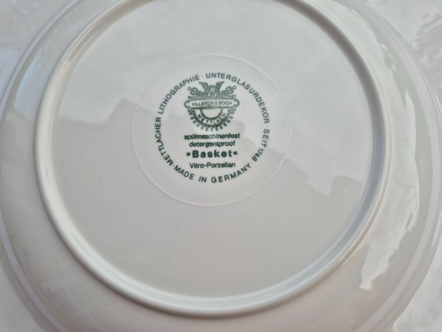 Villeroy & Boch Ciotole: Servierteller mit Früchtekorb-Motiv, Vileroy&Boch – Nuovo (secondo la descrizione) da Bern venduto da aronari 8