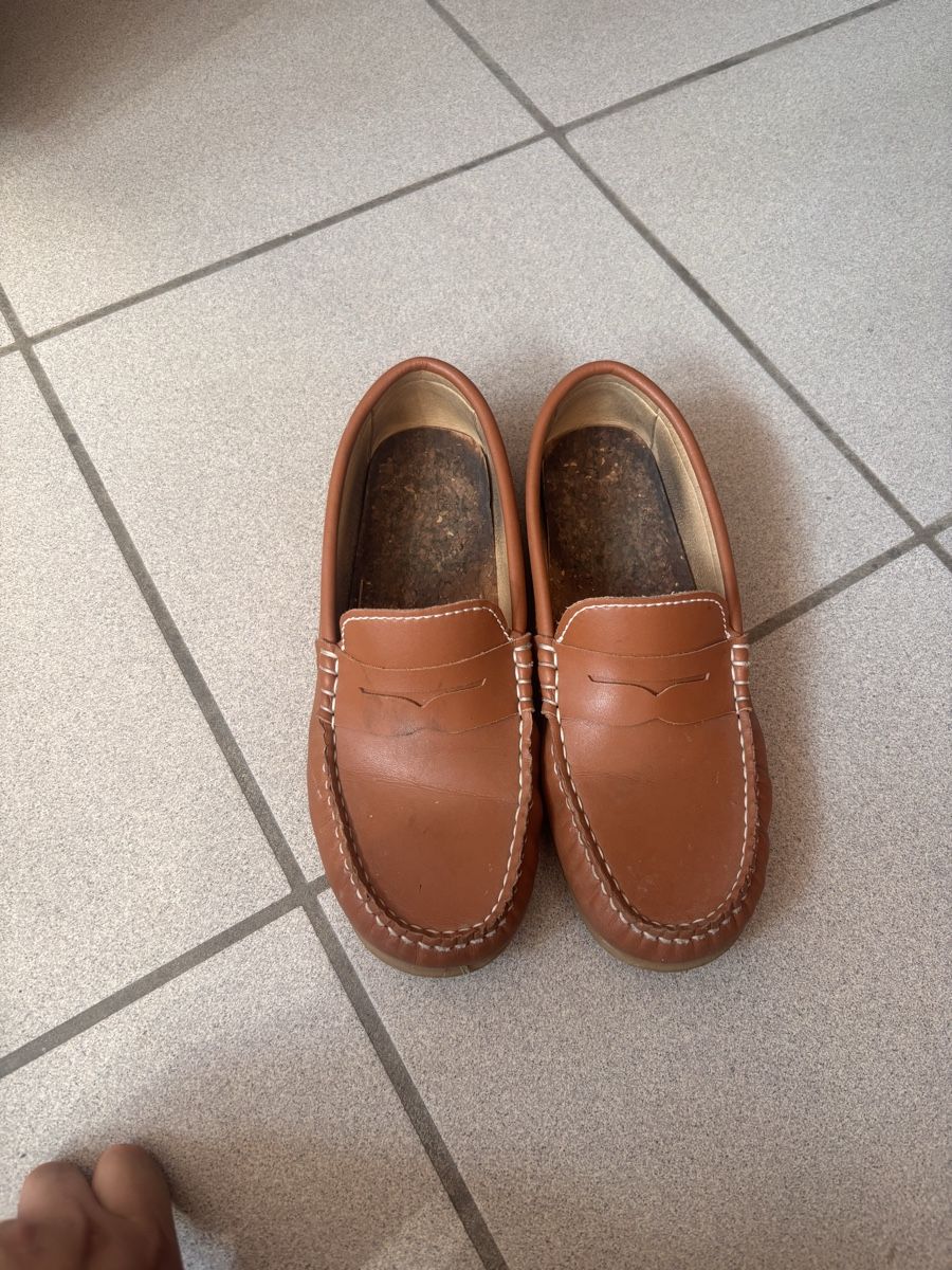 Schuhe für Jungen: Leder Mokassins Gr. 35  – Gebraucht aus Rafz von NuriaSophie 1