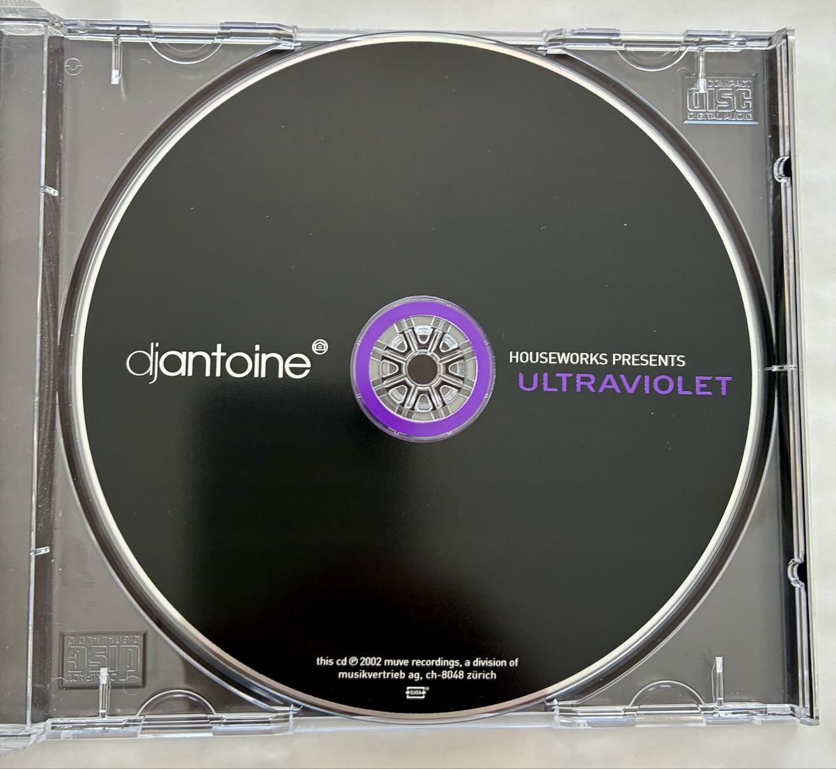 CDs: DJ ANTOINE / Houseworks Presents Ultraviolet (2002) – Gebraucht aus Sarnen von m-basic 2