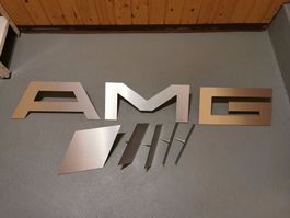Emblem Schriftzug AMG