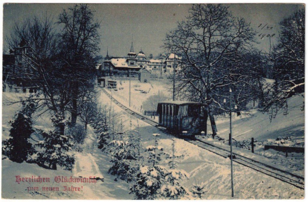 Cartoline postali: Zürich - Standseilbahn Dolder – Usato da Binningen venduto da Mountainrider