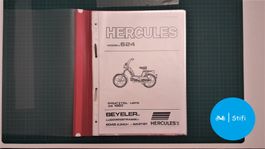 Hercules 624 Ersatzteilliste 1983