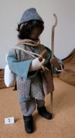 Schwarzenberger Krippenfiguren Hirt 27cm mit Tasche usw. N2