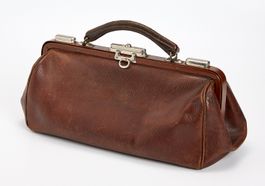 Antike Arzt Tasche / Koffer