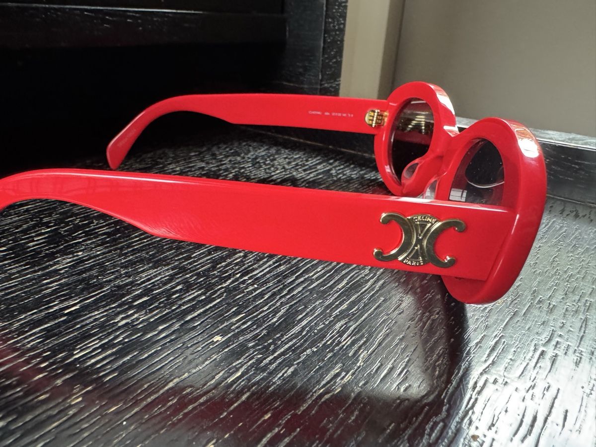 Celine Occhiali & Lenti: New Celine Red Sunglasses – Nuovo (secondo la descrizione) da Herrliberg venduto da kat_f5dd 3