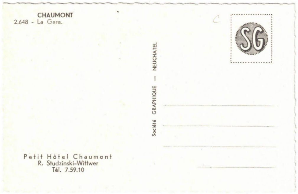 Cartoline postali: Chaumont - Standseilbahn – Usato da Binningen venduto da Mountainrider 1