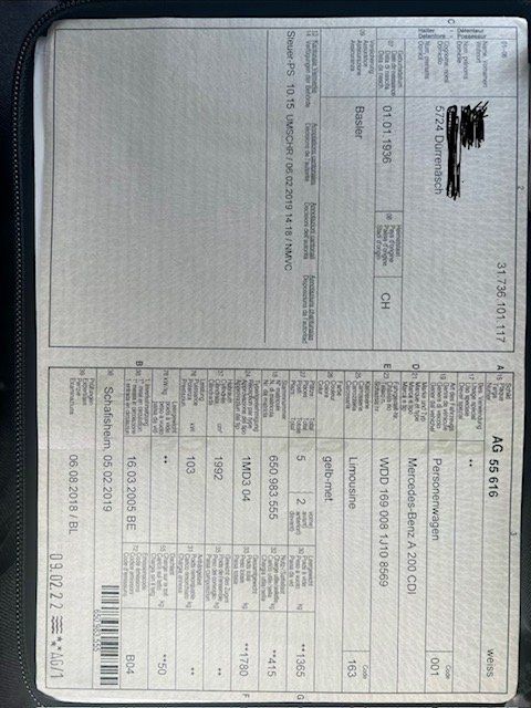 Mercedes-Benz Automobili: Mercedes Benz A200 CDI. Bj.2005 – Usato da Dürrenäsch venduto da ree_7jtg 5