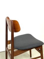 4x dänische Stühle neu gepolstert MCM vintage