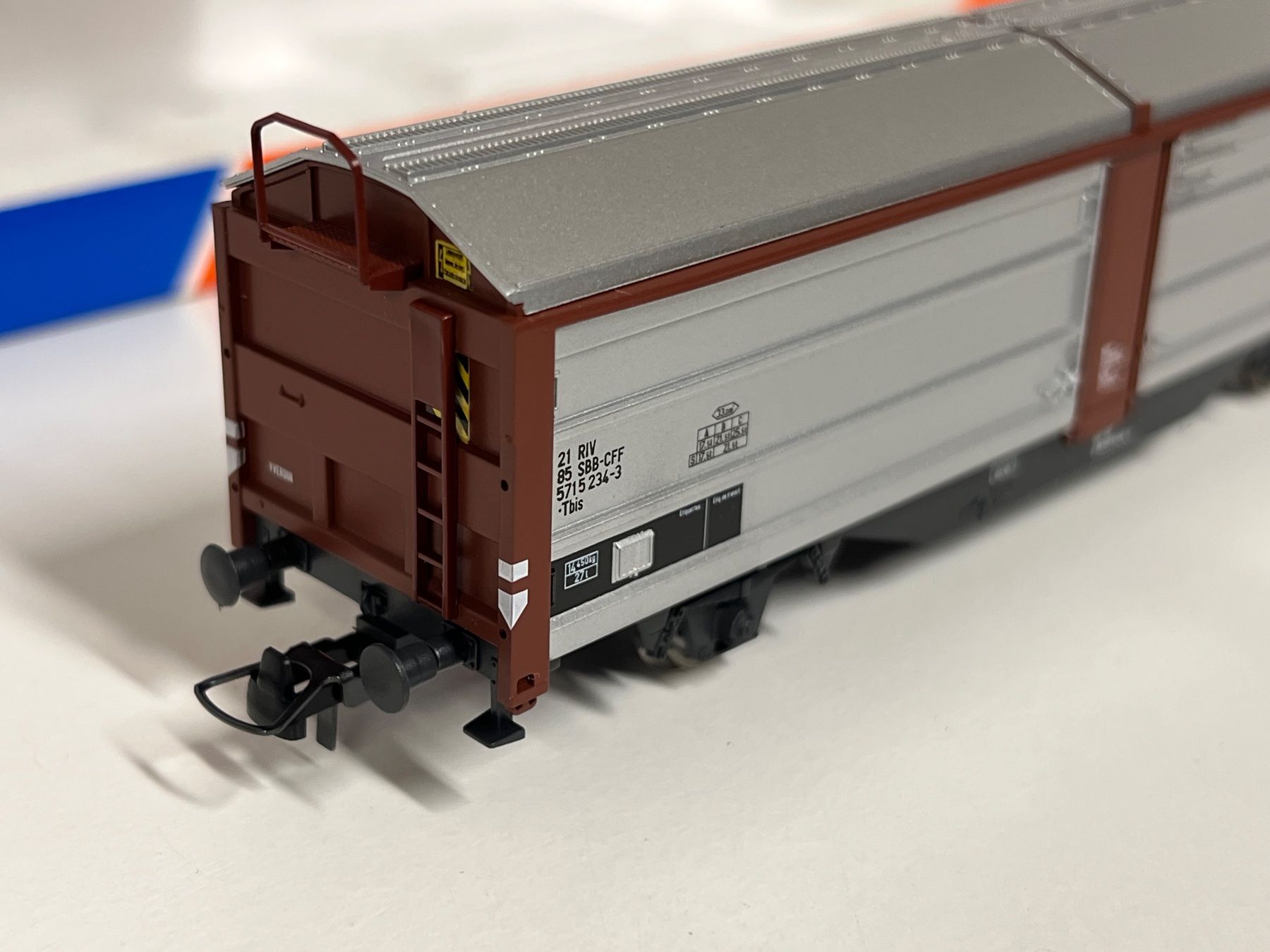 Roco Modellini di ferrovie: Roco 46641 Güterwagen SBB H0 DC – Nuovo e nell'imballaggio originale da Neuenhof venduto da ludovicco 3