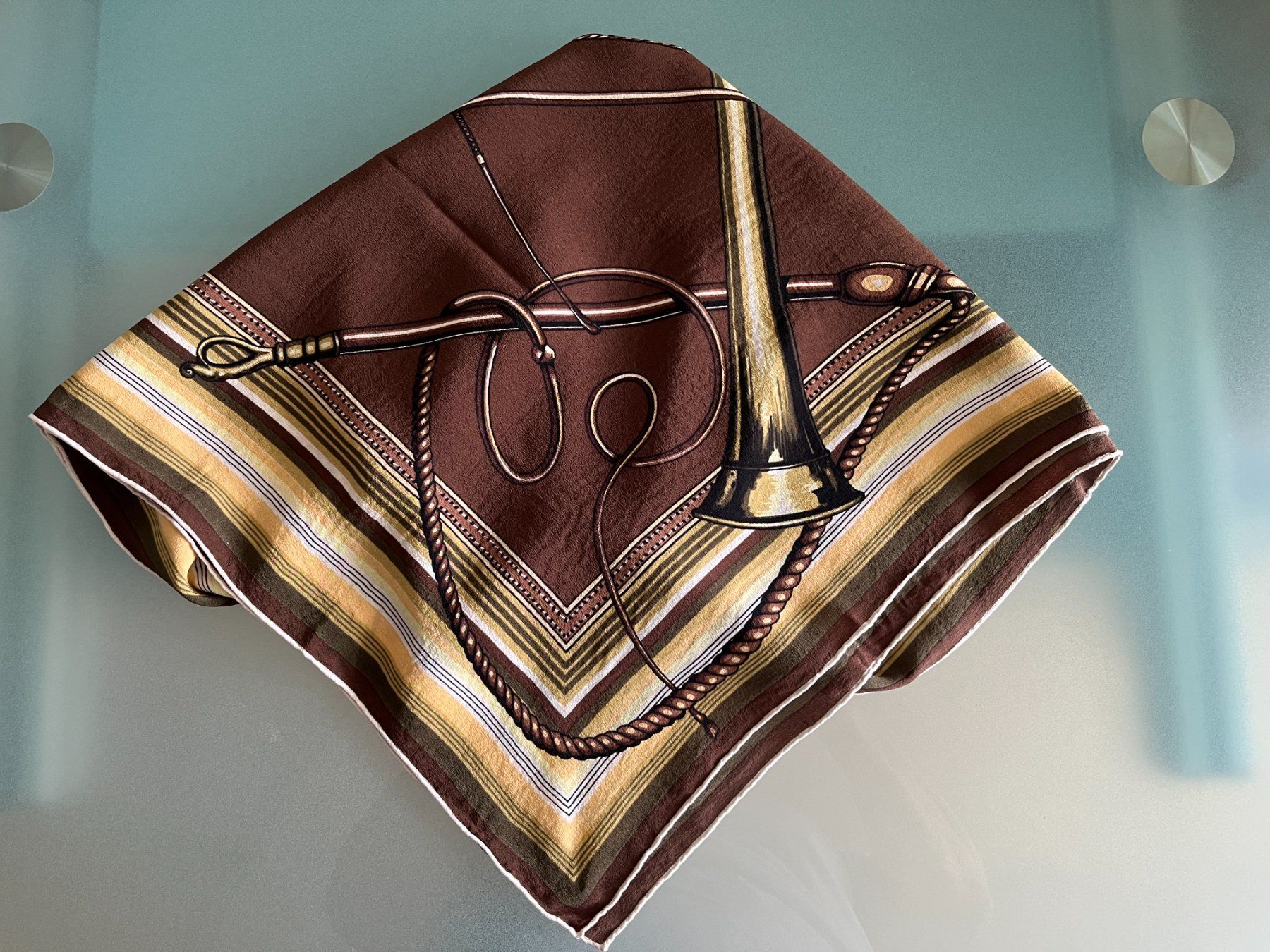 Foulard & Sciarpe: Foulard aus Seide - Seidentuch – Usato da Uetendorf venduto da Florabella01 3