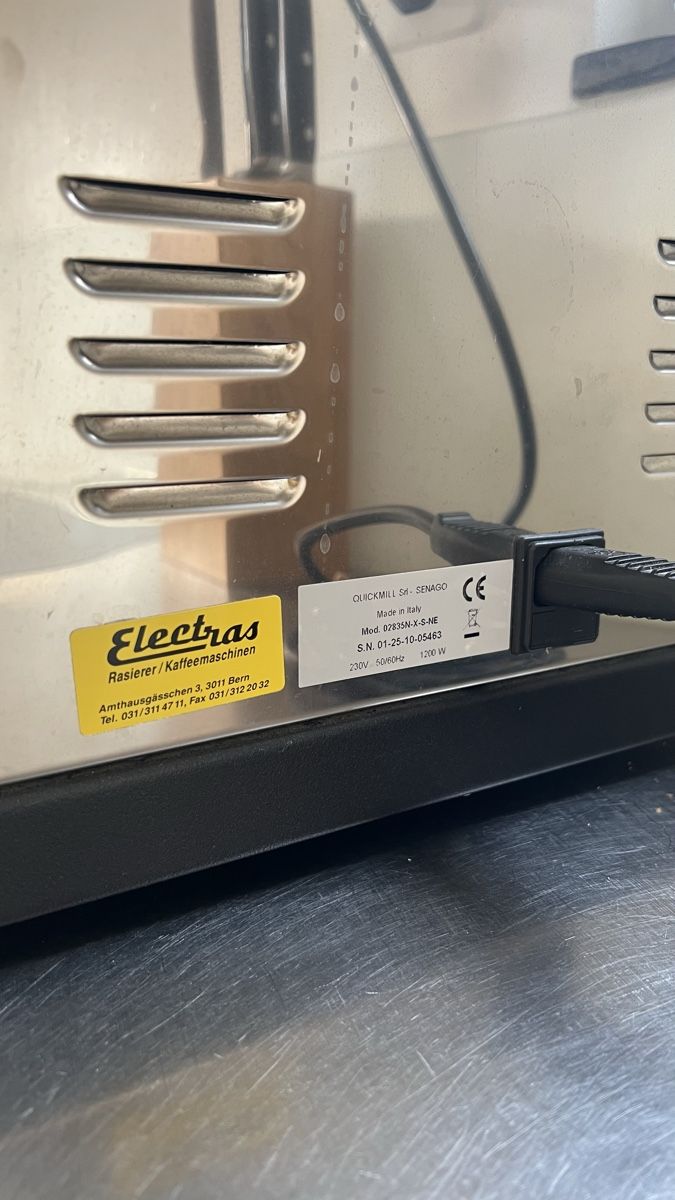 Quick Mill Kaffeemaschinen & Espressomaschinen: Quick Mill Pegaso – Gebraucht aus Liebefeld von luhali 2