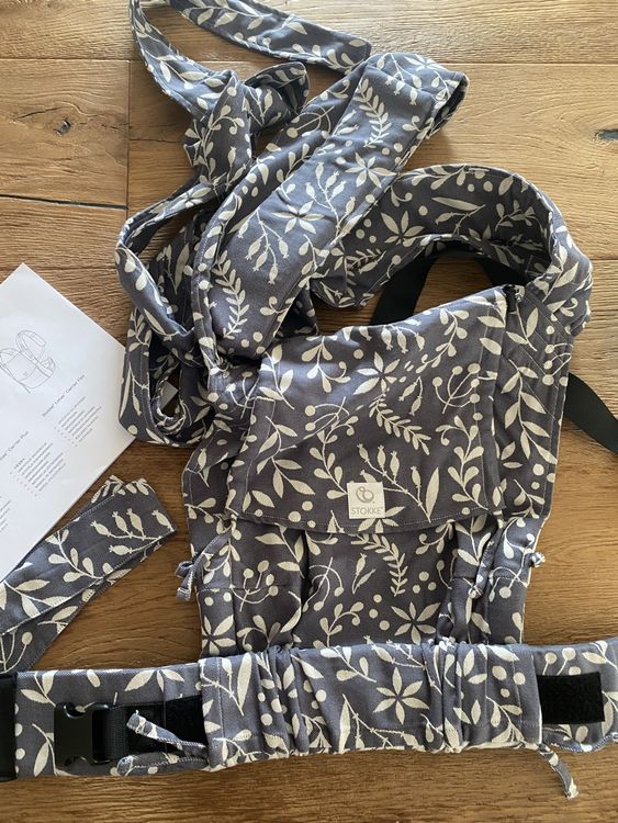 Marsupio Stokke Limas Nero - Portabebè Ergonomico Dalla Nascita A 15kg - Foto 7