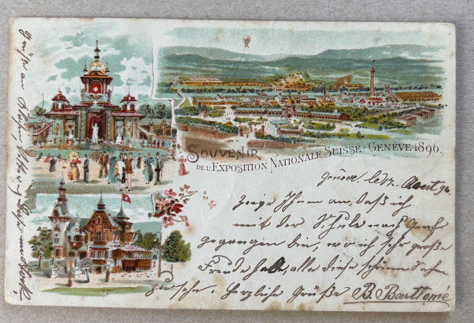 Cartoline postali: EXPO 1896 – Usato da Ostermundigen venduto da Heavenmaus75