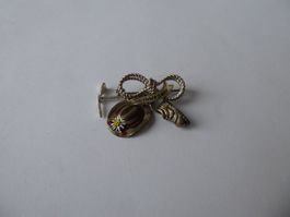 Souvenir Anstecknadel Hohle Gasse - ca. 60er Jahre